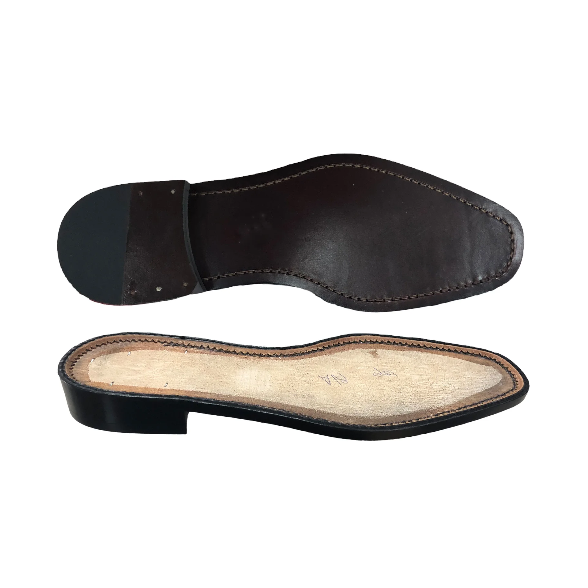 Good Quality Classic Design Men Dress Formal Leather Driving Shoe Soles  Rubber Outsole With Wood Heel