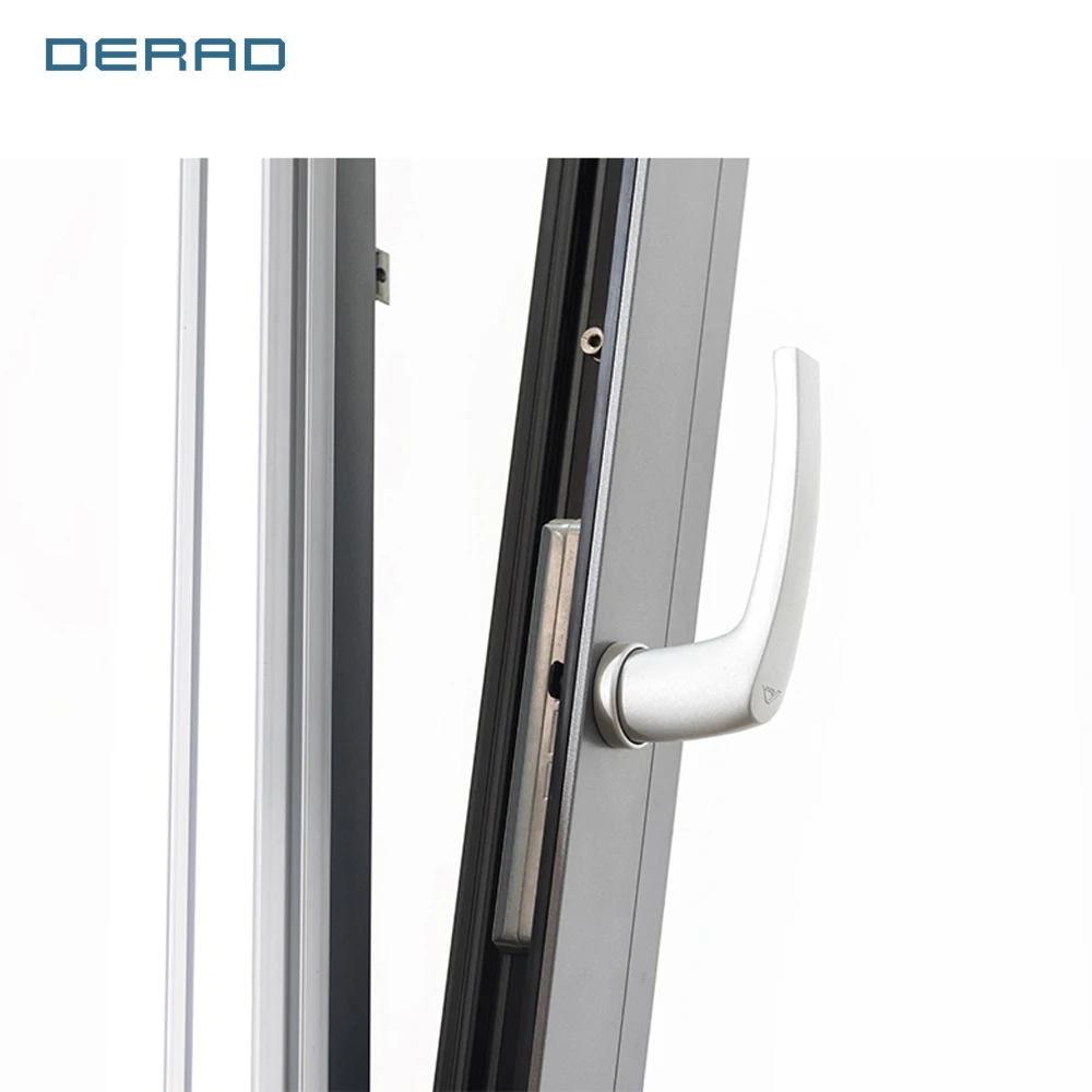 Resident thermal break aluminum tilt turn windows triple glazed aluminium inward tilt turn window for office stairway details