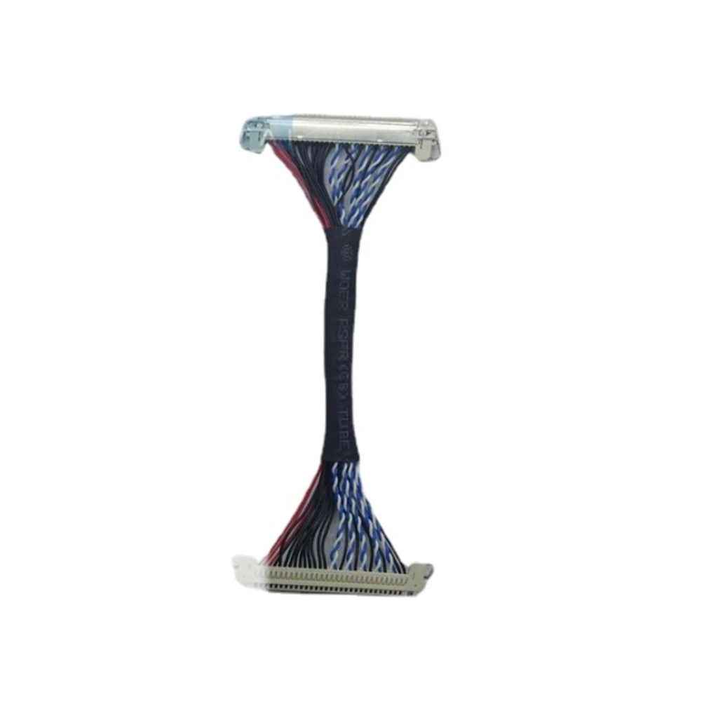 OEM ODM ручная пресс-форма Электрический изготовленный на заказ 40 контактный lvds кабель низковольтной дифференциальной 20 30 pin передачи сигналов сборка жгута