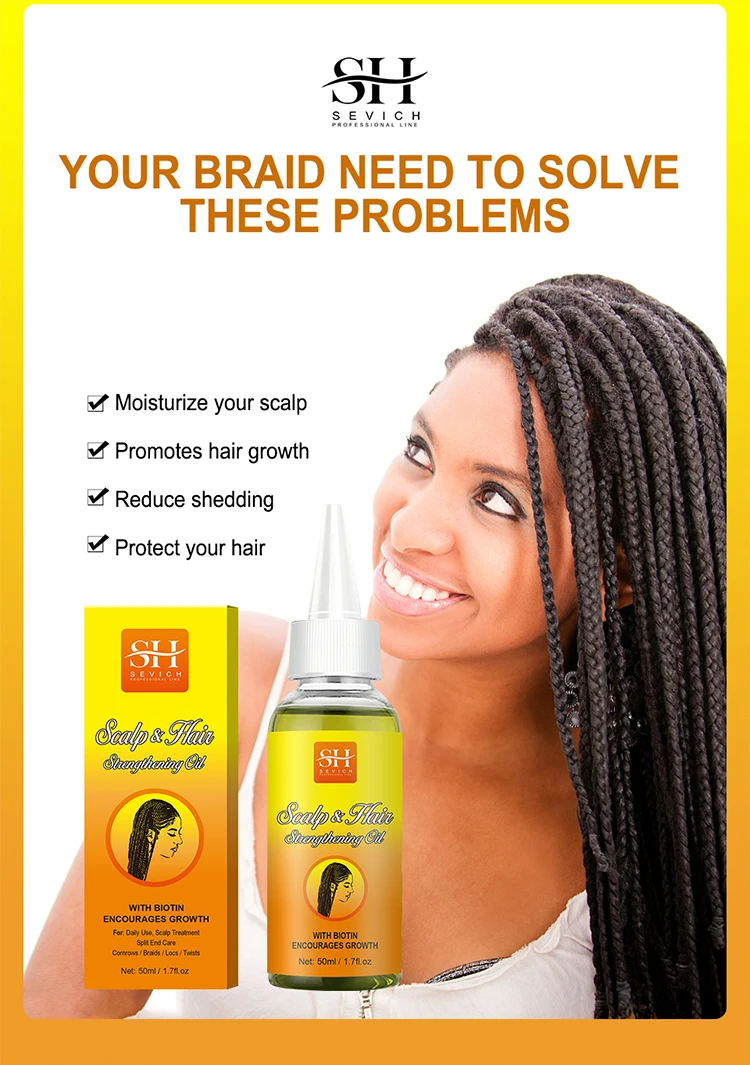 Custom Logo Private Label Natural Scalp Care Oil Moisturize Scalp