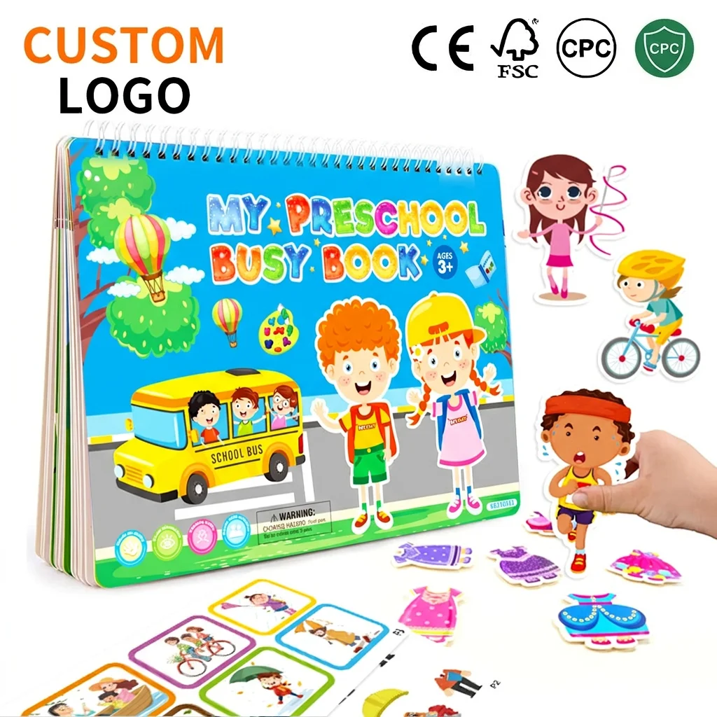 keybaby reusable jelly sticker book910-1