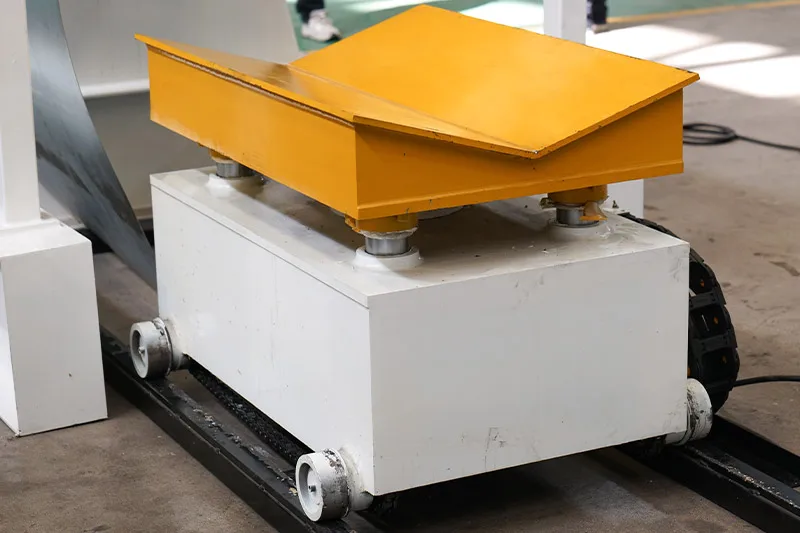 DXTECH Sheet Metal Roll Forming Machine with Hydraulic Uncoiler