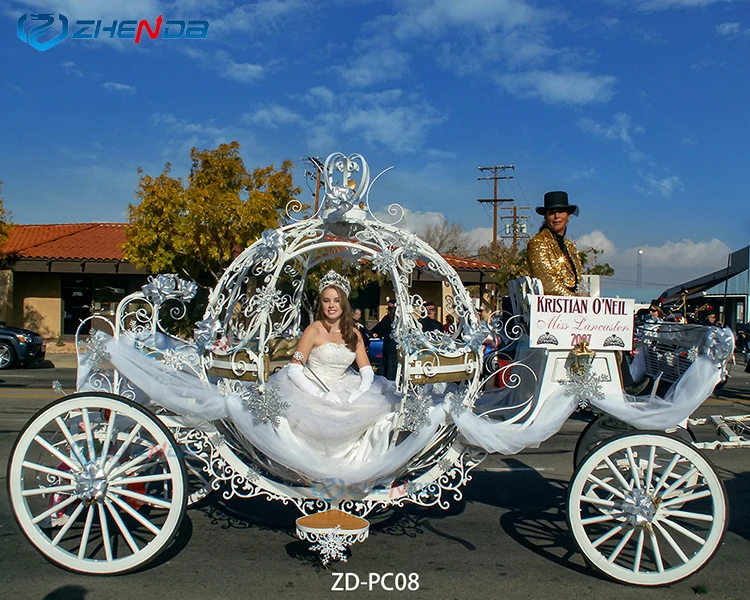 Special Transportation/Electric Sightseeing horse drawn  cart/Electric Pumpkin Horse drawn Carriage