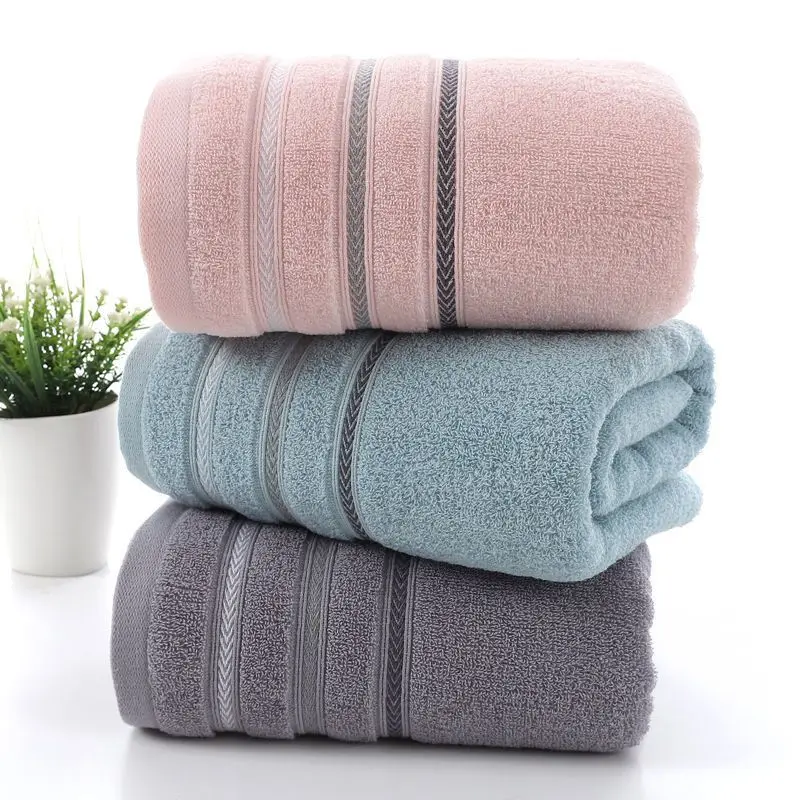 Strictly selected cotton  gift home embroidery logo does not fade hair towel bath towel