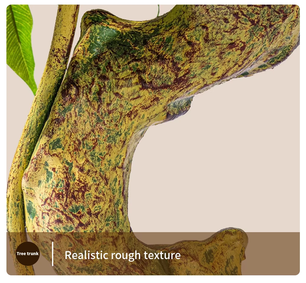 product artificial ficus benjamina tree real touch green artificial plant for indoor decoration-3