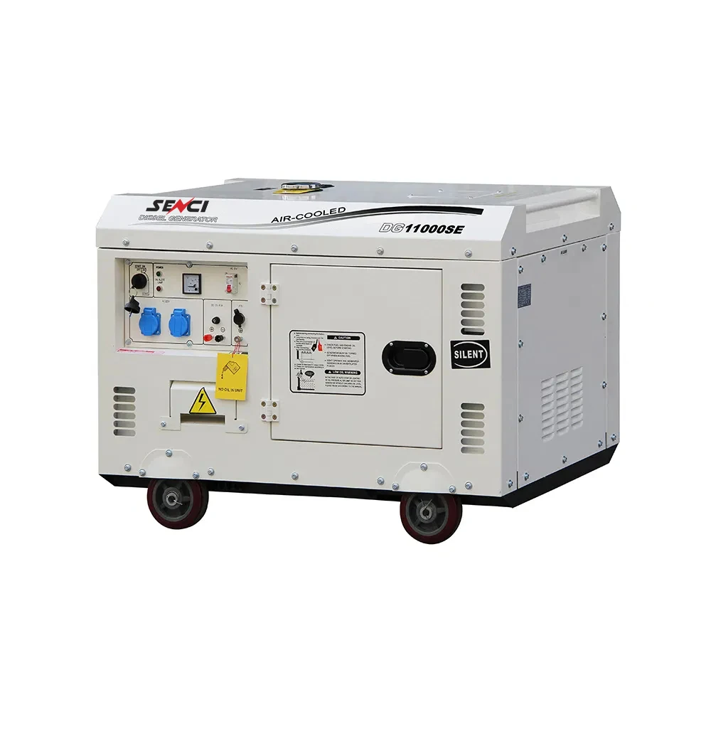Senci Silent Diesel Generator Alternator 10kw Soundproof Inverter Generator 8kva 10kva 15kva dynamo Generator Diesel Set