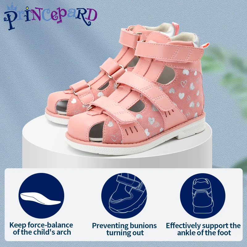 Scarpe ortopediche Princepard per bambini con solette correttive a