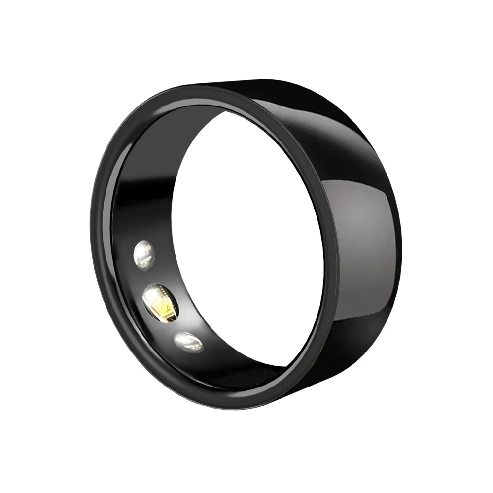 2024 IUTECH IP68 Waterproof Smart Ring Featuring Robust Health Monitoring Heart Rate Tracking Sleep Analysis in a Sleek Design
