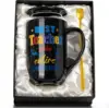 Black-teacher mug set