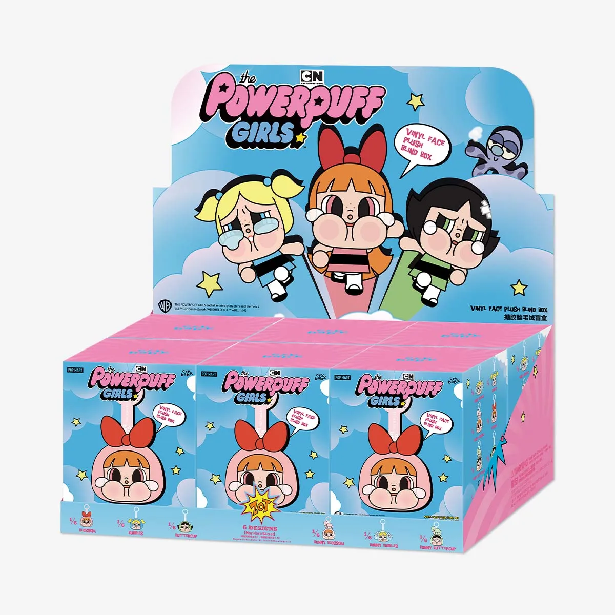 Popmart Crybaby Powerpuff Girls - Collectible Blind Boxes
