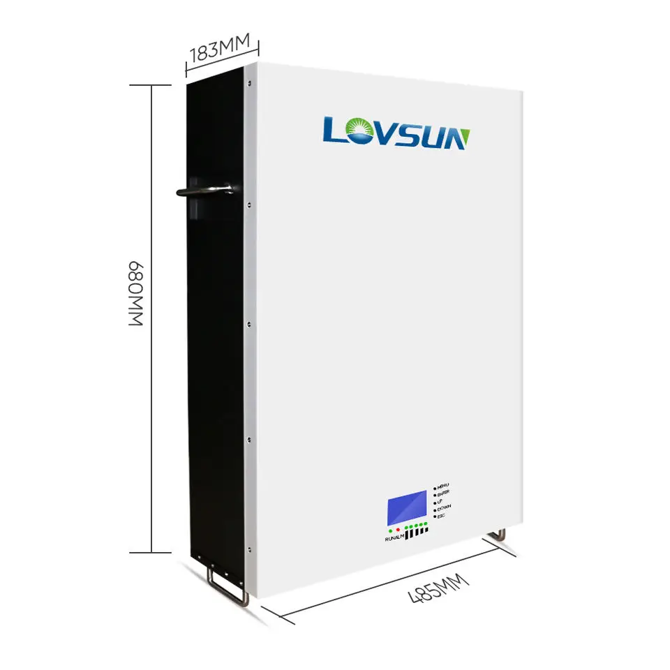 EU stock 10kwh lovsun Lithium Ion Battery Lifepo4 48v 200ah Tesla Powerwall Solar Storage Battery