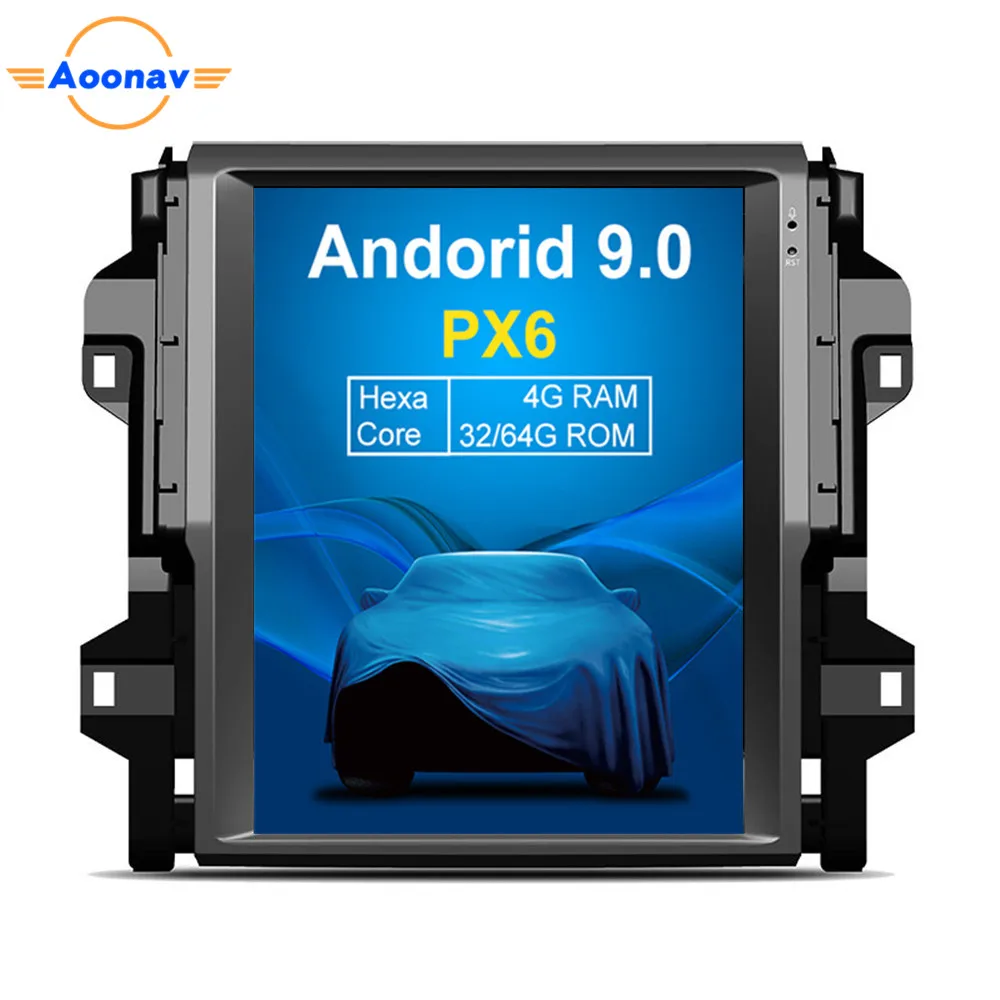 Aoonav Android 9.0 Gps Car Navigator For Toyota Fortuner 20162020 Auto