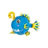 4 Pez Linterna Azul