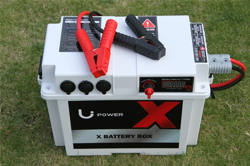 Portable Empty Battery Box Plastic case