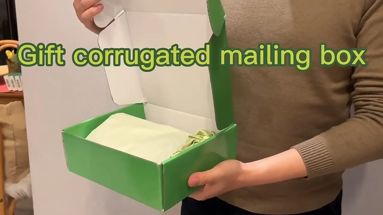 Wholesale Custom Printed Colour Logo Box Mailing Shipping Boxes For