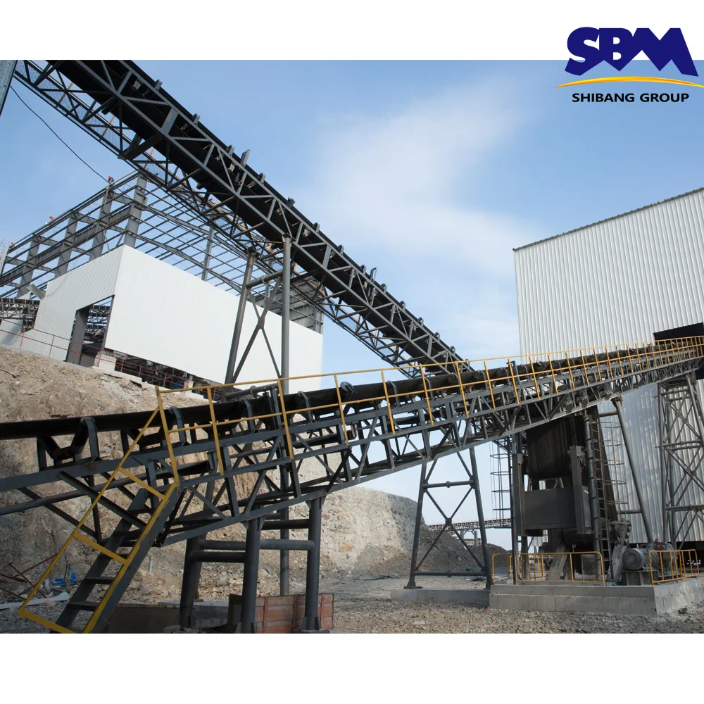 2024 the Sand Aggregate Moving Line, Which Is Popular in South African Quarries, Is Equipped with diesel Power