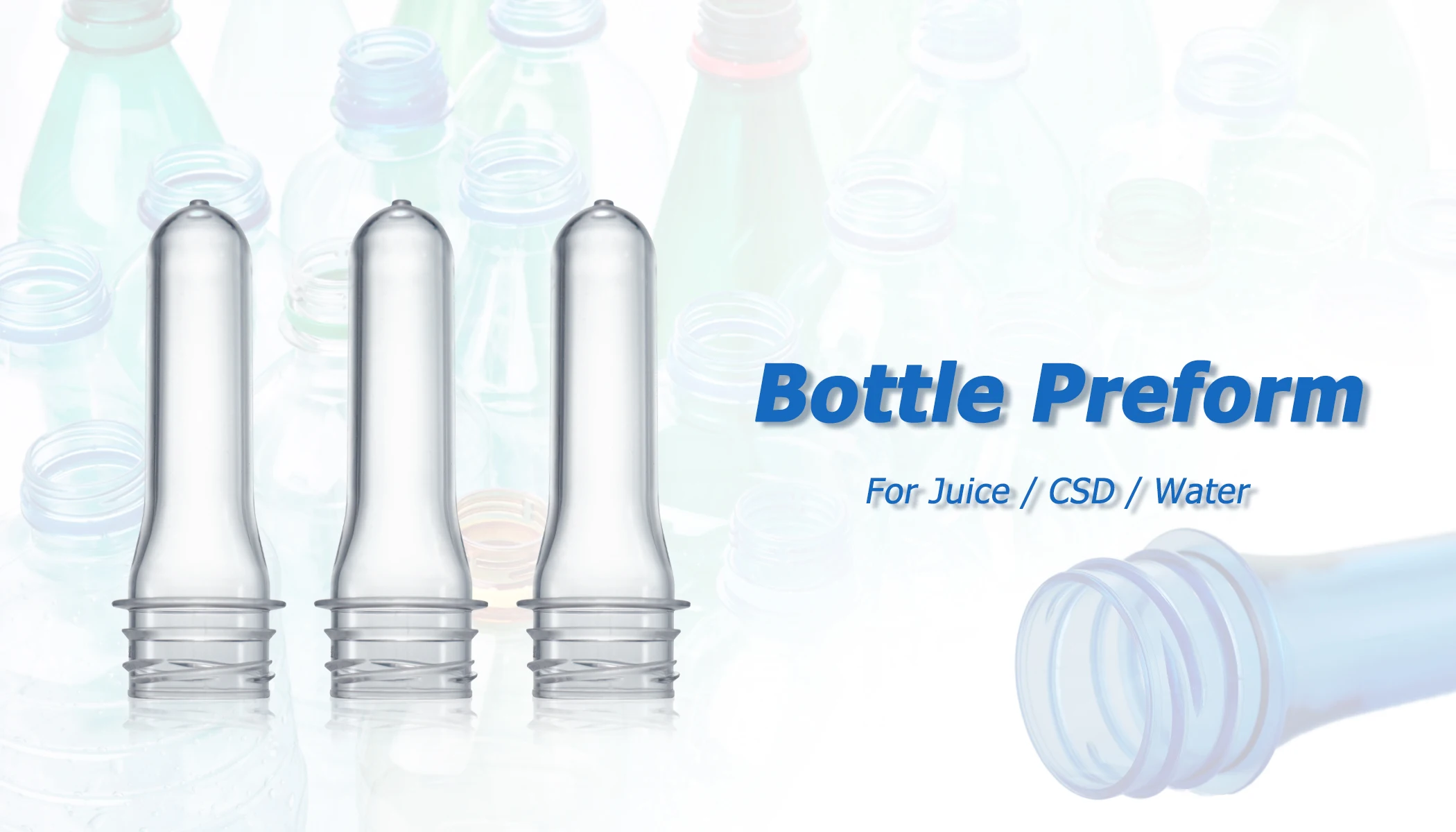 Innovative Anti-Contamination Barrier Layer Preforms for Extended Shelf-Life Mineral Water with Superior Taste Preservation supplier