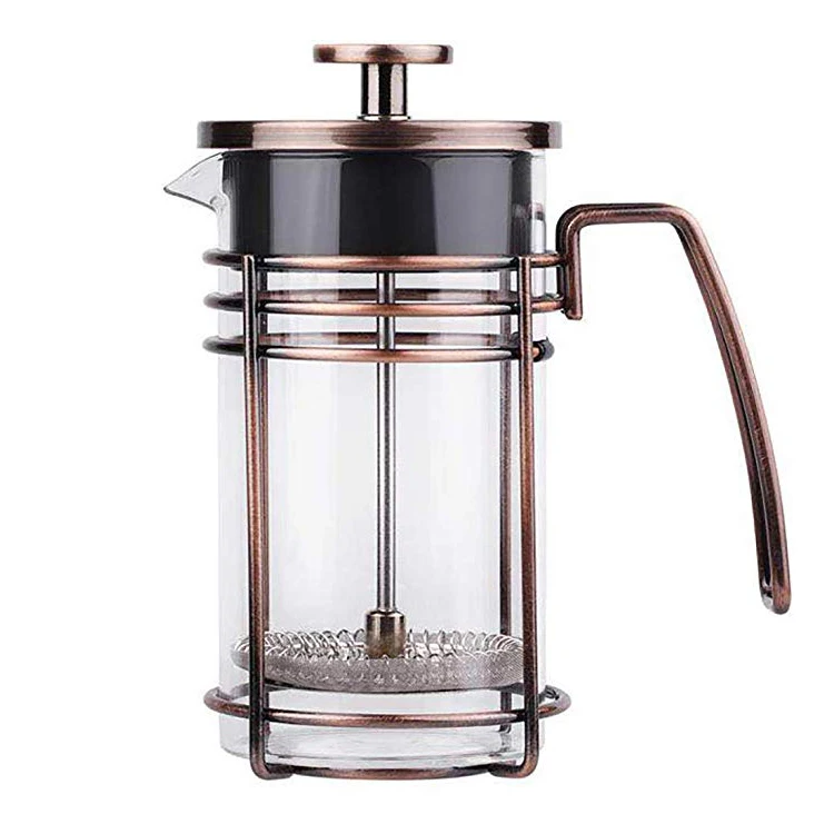 Rose Gold French Press - The VinePair Store