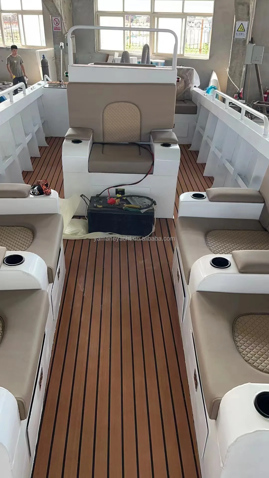 YAMANE 7M 23ft Aluminum Offshore Center Console Landing Craft Transport ...