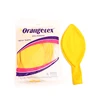 36 inches round yellow