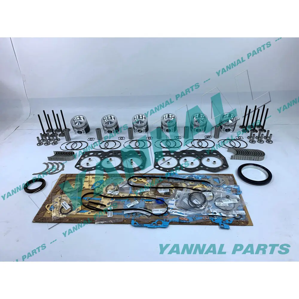 Source High Quality Piston Kit With Gasket Set Bearings Valve Train For  C6.4 Engine Spare Parts on