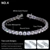 White Gold Plated 5mm