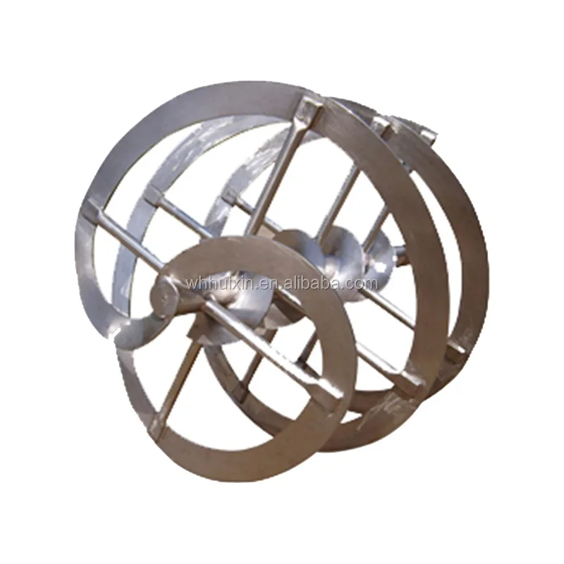 Pitched Blade Disc Mixed Flow Turbine Agitator