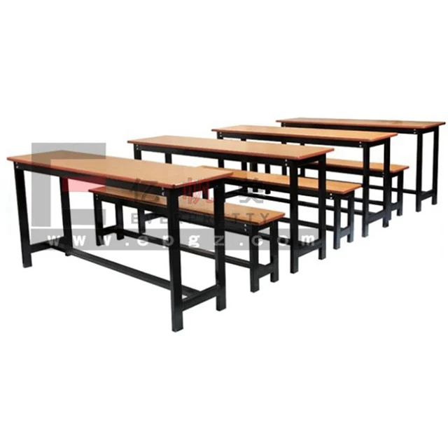 Philippines Adult Study Table Chair Standard Classroom Desk and Chair
