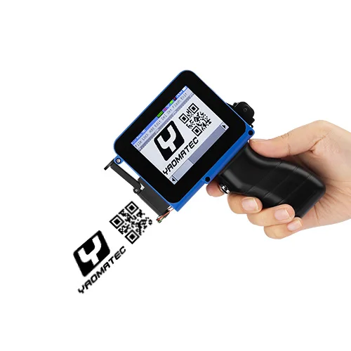 Yaomatec New Mini Wifi Portable Printer with Handle Date Logo Coding Machine Inkjet Printer Printer with Handle