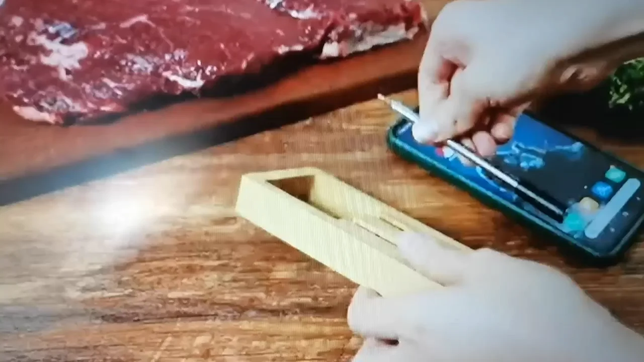 Wireless Meat Thermometer With Bluetooth 5.2 Oven Kitchen,Barbecue