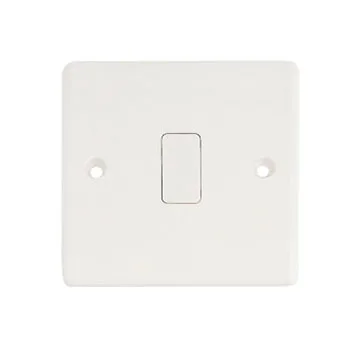 VNX Bakelite High Quality UK Bakelite 10A 1 Gang 2 Way Slim Plate Electrical Switch Wall Switch