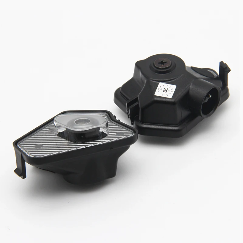 ADT OEM Logo Glass Projector Mirror Car Light W204 W221 W176 W212 W219 LED Side View Mirror Puddle Light