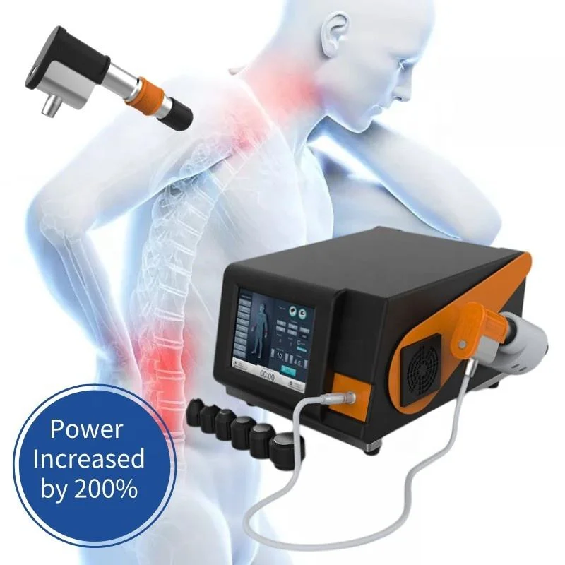 Portable Radial Pneumatic Shockwave Therapy Machine Pneumatic Extracorporeal Handle Body Pain Relief Equipment for ED Treatment