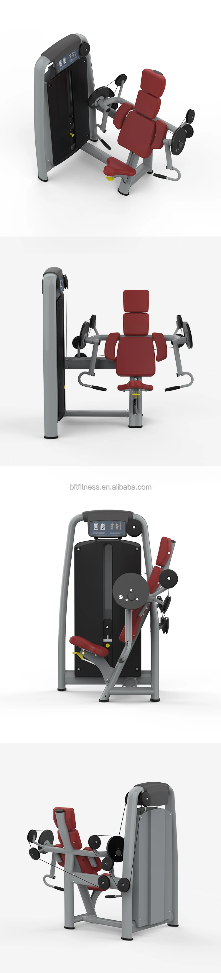 Professional Steel Triceps Machine for Bodybuilding and Arm Strength ...