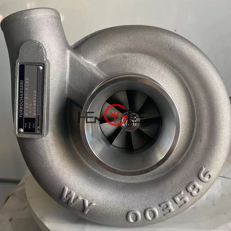 机 H1C Turbocharger 6735-81-8180 for Komatsu PC200EL-6K Engine