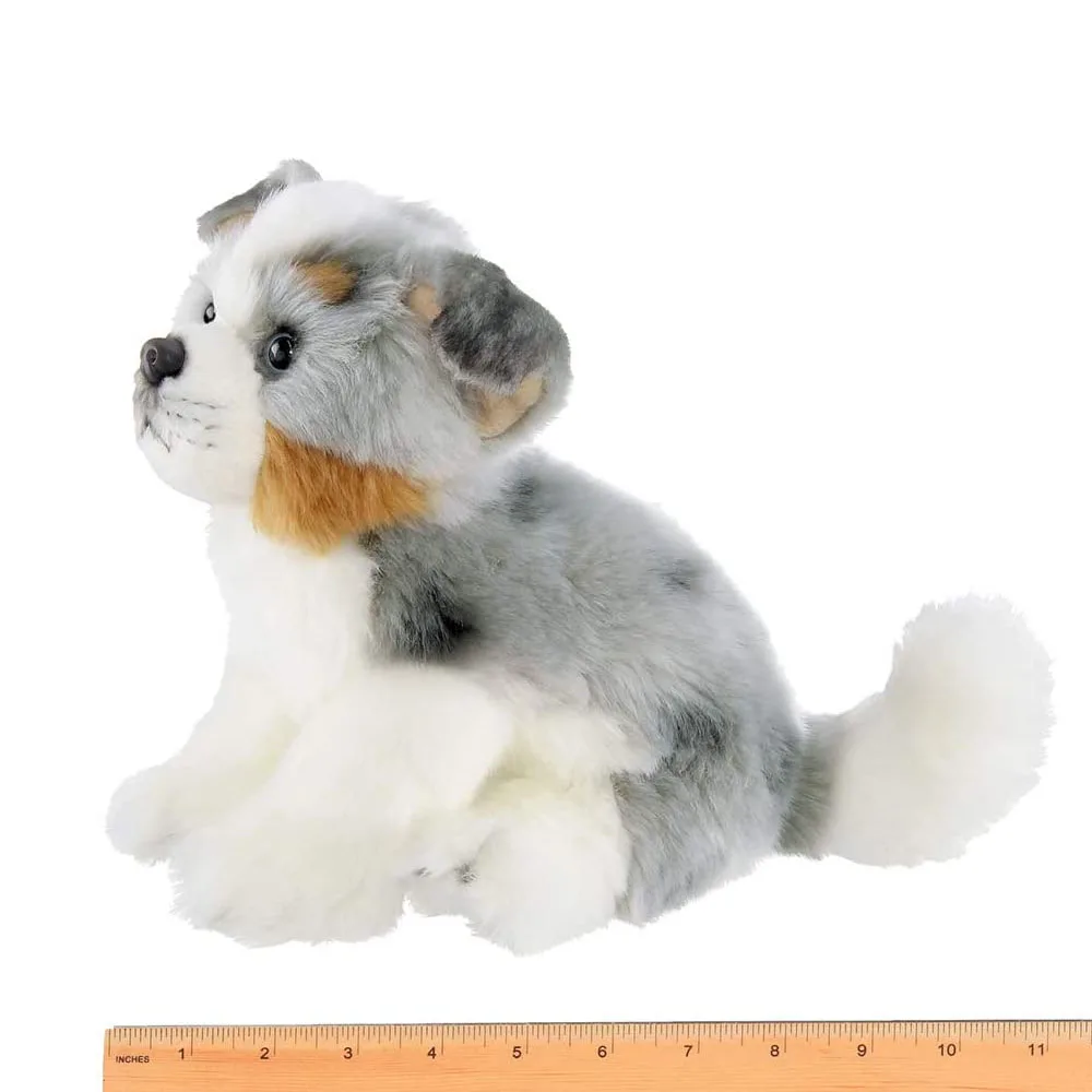 1048 adorable en peluche berger animal en peluche chiot chien mignon berger  australien jouet en peluche