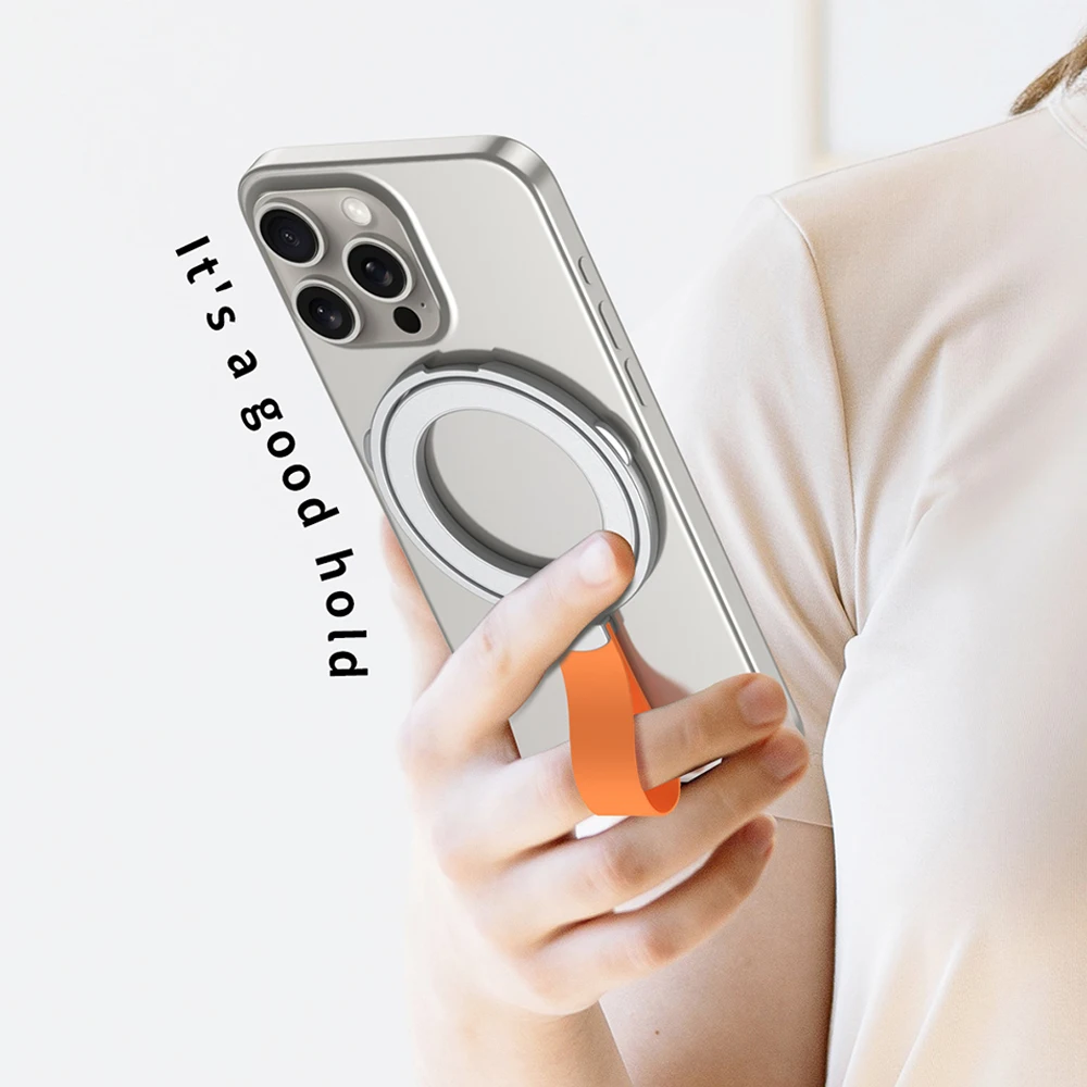 Super Power N52 Foldable 180 Rotation Phone Ring Holder With Magnetic Phone Mount Metal Ring Finger Kickstand Cell Phone
