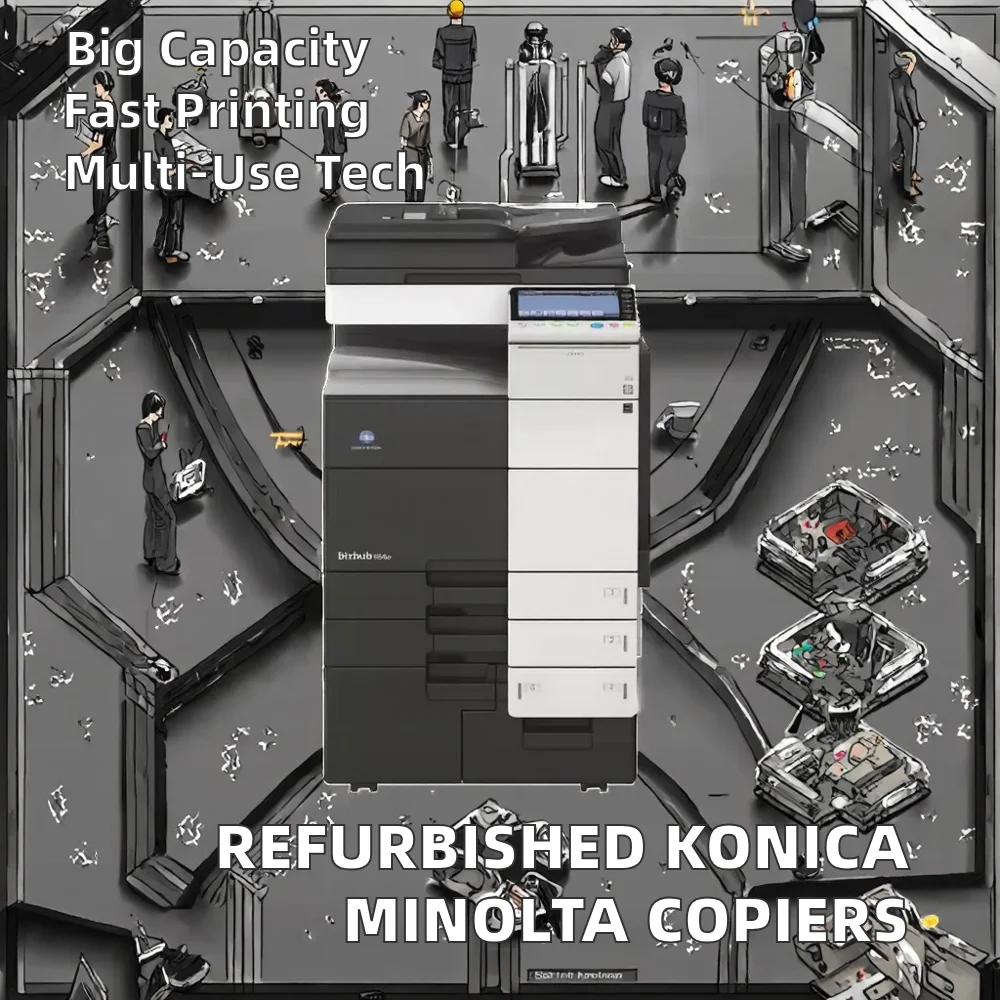 Konica Minolta Bizhub 654/654e - High-Speed 65 Ppm Copier