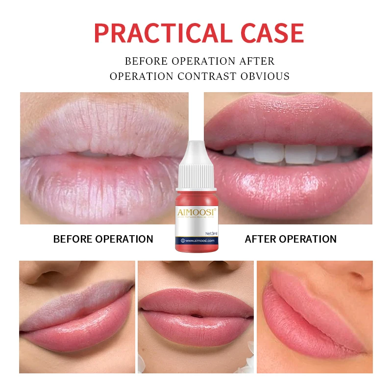 Aimoosi Original Perma Blend 3ml Microblading Lip Permanent Makeup Pigment