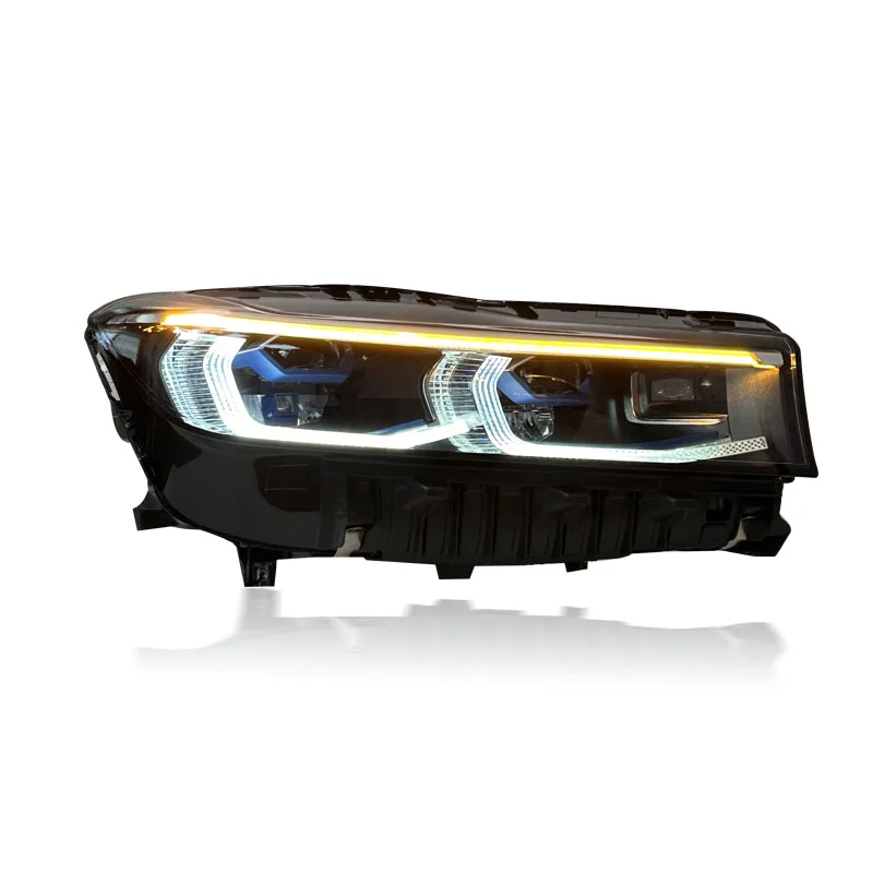 SJC Auto for BMW 7 Series G11 G12 730 740 750 X Drive OEM Laser Headlamp Factory Car Front Light Laser Head Lamps Turn signal