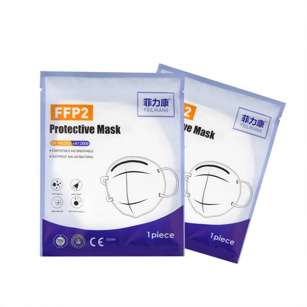 
European warehouse face mask ffp2 FFP2 Masks have White list and CE certificate 