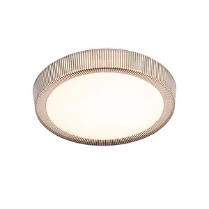 Classic Design Gold Decorative Surface Mounted Round Led Ceiling Light 48W/24W
