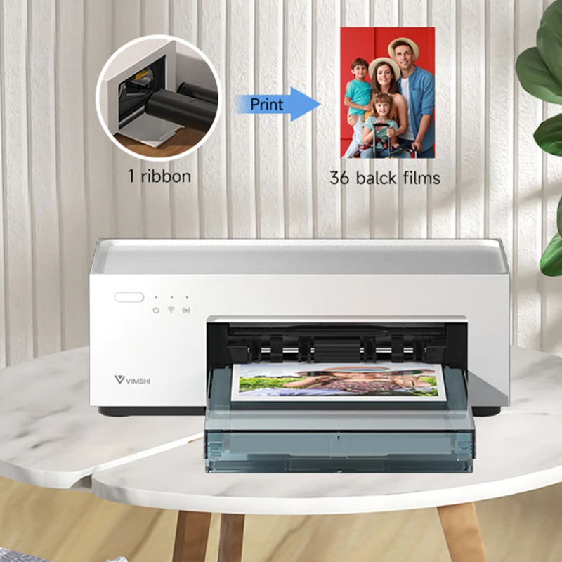 Vimshi Factory's New Smart Mini Portable Hydrol Film Printer Mobile Phone Skin Pattern Back Sublimation Thermal Photo Paper