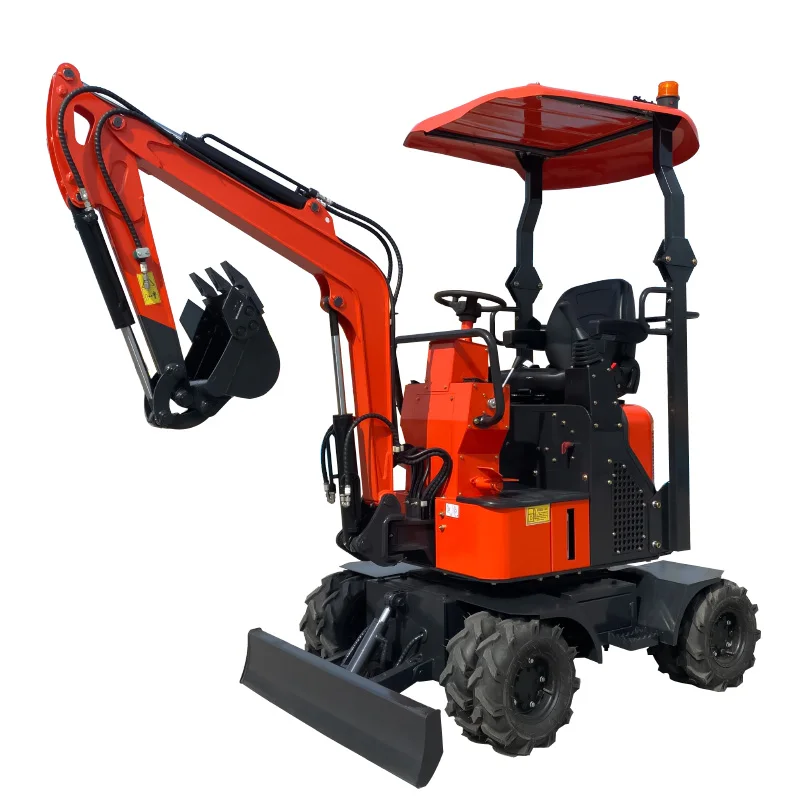 China Smallest Mini Excavator Crawler Excavator With Kubota Engine