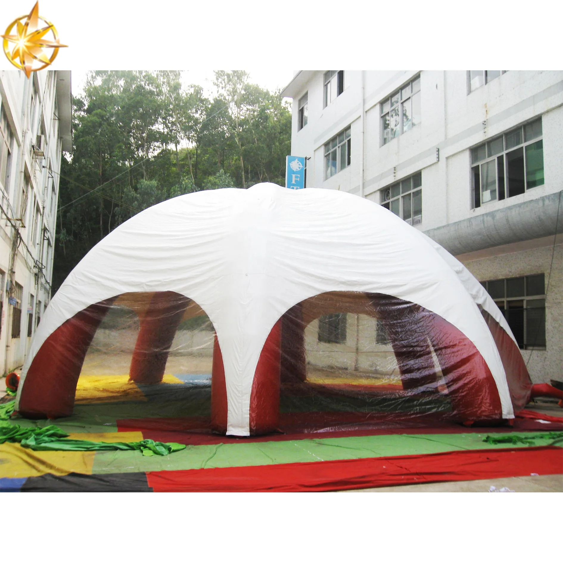 Chine Tente de camping gonflable claire personnalisée Fournisseurs