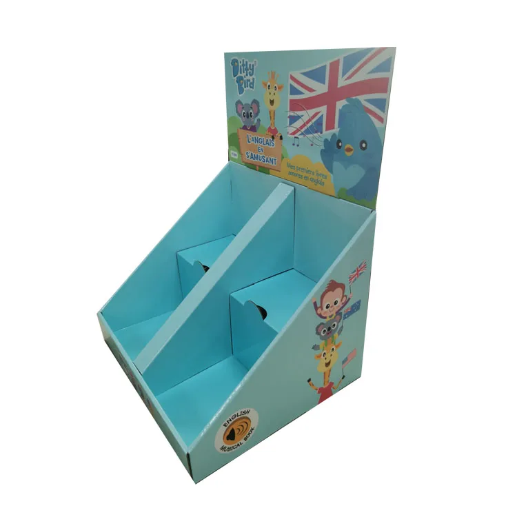 Custom Cardboard Counter Display Stands Retail Store POP PDQ Counter Cardboard Display Box