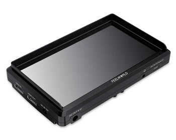 FEELWORLD FW568 V3 IPS Full HD 1920x1080 Support Tilt Arm Power Output 6-inch 3D LUT DSLR Camera Field Monitor detail image