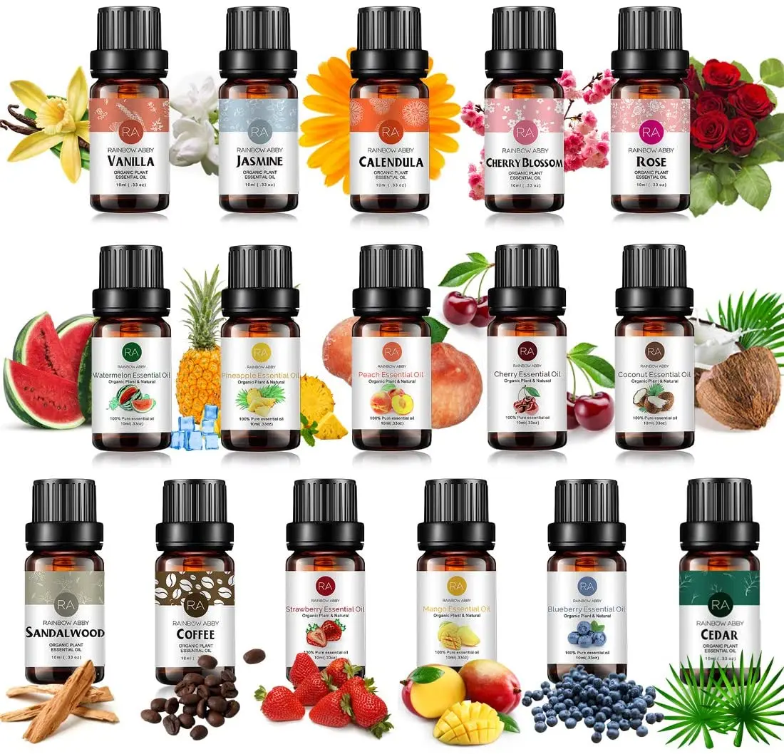 Factory Wholesale Private Label Set of 6 Essential Oil Kit Bulk