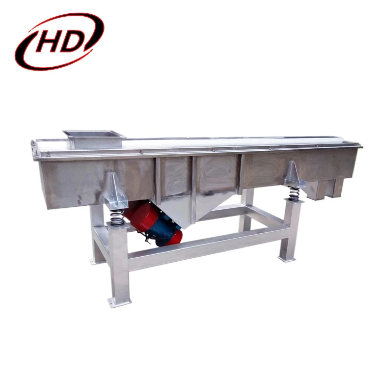 Linear Sand Vibro Sieve Sifter/screening Machine Used in Sea Salt Production Line