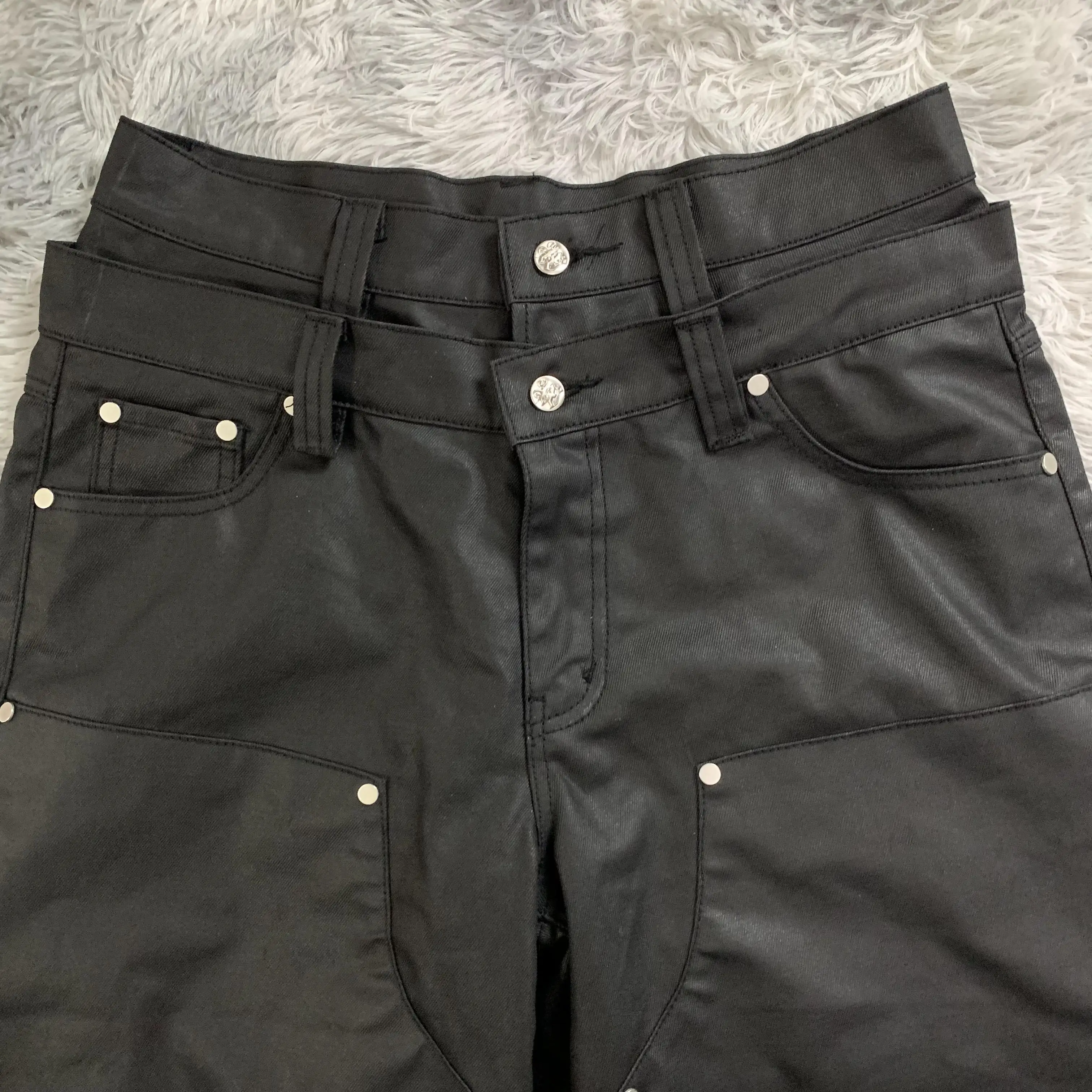 パンツ LAST NEST BLACK COATING DENIME LAST NEST / black coating denim - OTHELLO KUMAMOTO